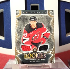 Brian Halonen 2024-25 - Gold Materials Rookie Dual Jersey /499 Artifacts Upper Deck
